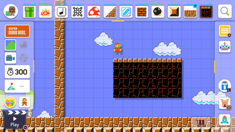 Illustration for article titled How To Use Mario Maker 2's Tricky 'Scroll-Stop' Feature